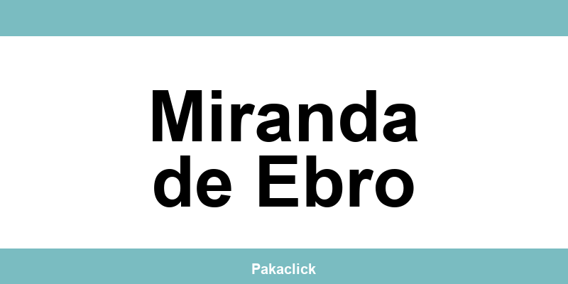 Teléfono de Correos Express Miranda de Ebro
