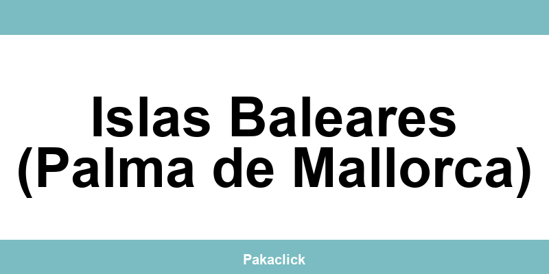 Teléfono de Correos Express Islas Baleares (Palma de Mallorca)
